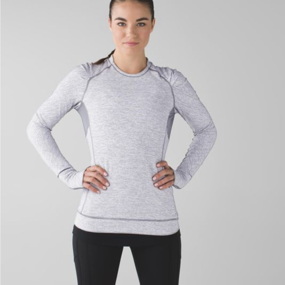 Lululemon Athletica Women's Think Fast Long sleeve Top